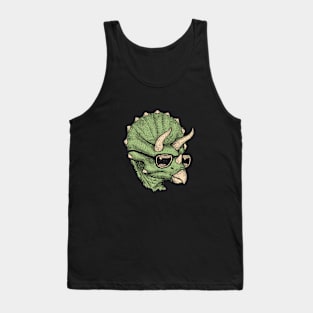 Triceratopses Boss Tank Top